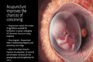 A new ray of hope for all infertile couples. Acupuncture improves the chances of conceiving throu...